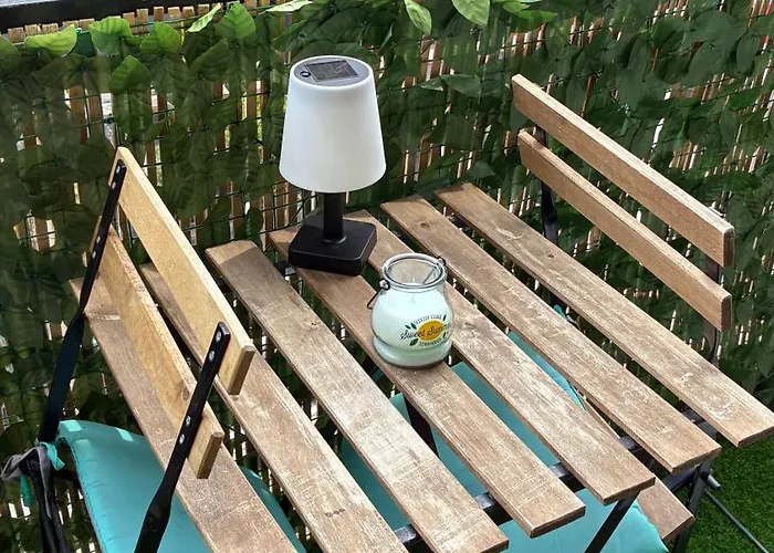 Detente Lumineux Balcon Cuisine Equipée Wifi *