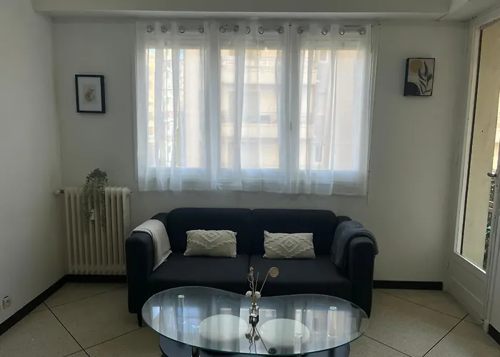 Sejour Detente Lumineux Balcon Cuisine Equipee Wifi * 니스